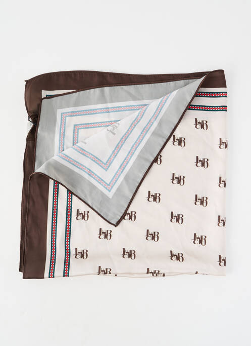 Foulard marron OBJECT femme