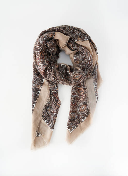 Foulard marron MORGAN femme