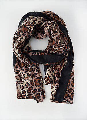 Foulard marron MORGAN femme