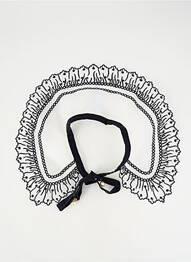 Col / tour de cou noir OBJECT femme