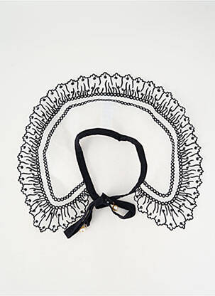 Col / tour de cou noir OBJECT femme