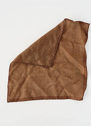 Pochette marron LE FABULEUX MARCEL DE BRUXELLES homme