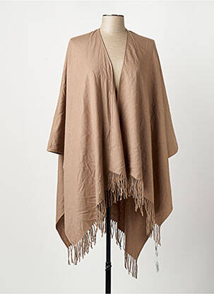 Poncho marron OPUS femme