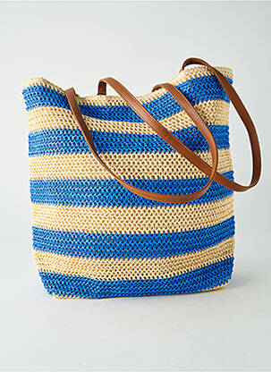 Sac bleu PIECES femme