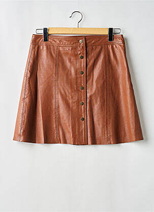 Jupe courte marron SUMMUM femme