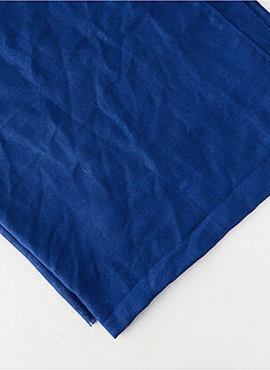 Foulard bleu MANGO femme