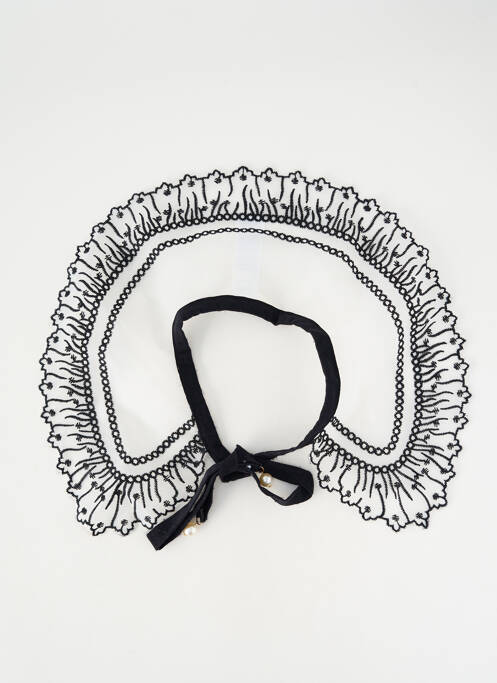 Col / tour de cou noir OBJECT femme