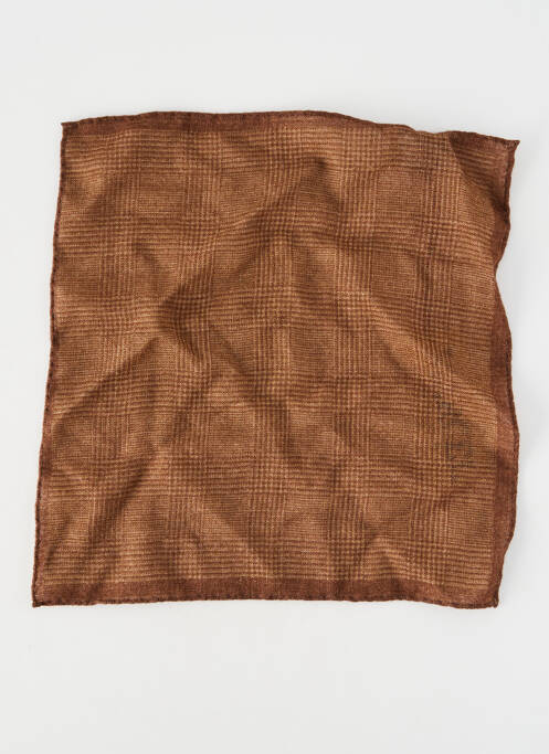 Pochette marron LE FABULEUX MARCEL DE BRUXELLES homme