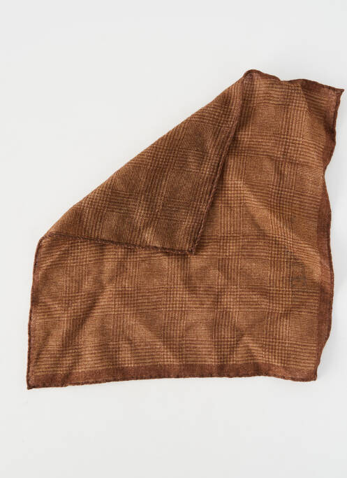 Pochette marron LE FABULEUX MARCEL DE BRUXELLES homme