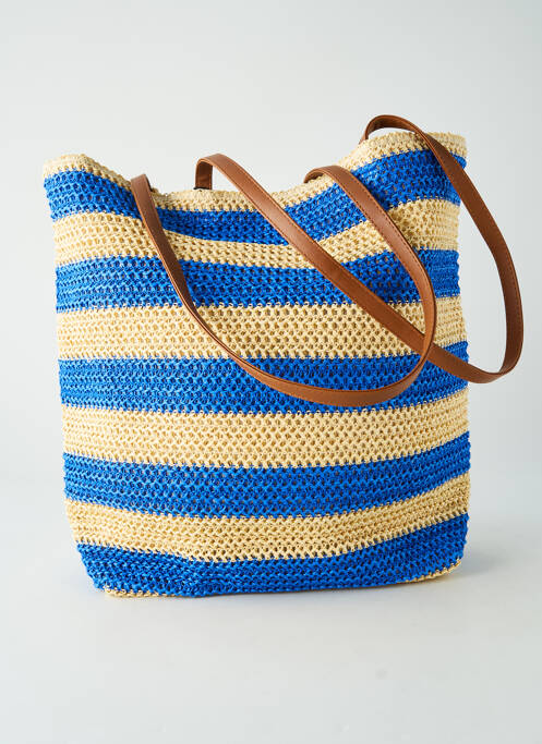Sac bleu PIECES femme