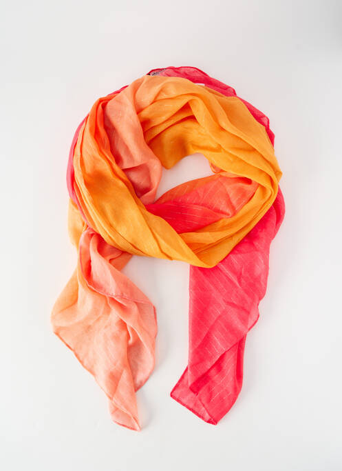 Foulard orange MORGAN femme
