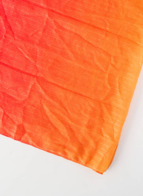 Foulard orange MORGAN femme