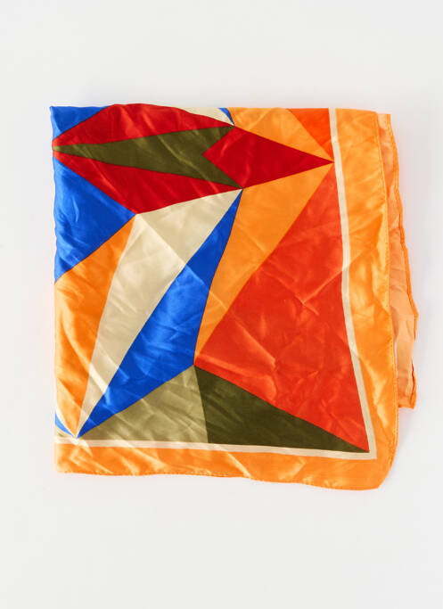 Foulard orange MANGO femme