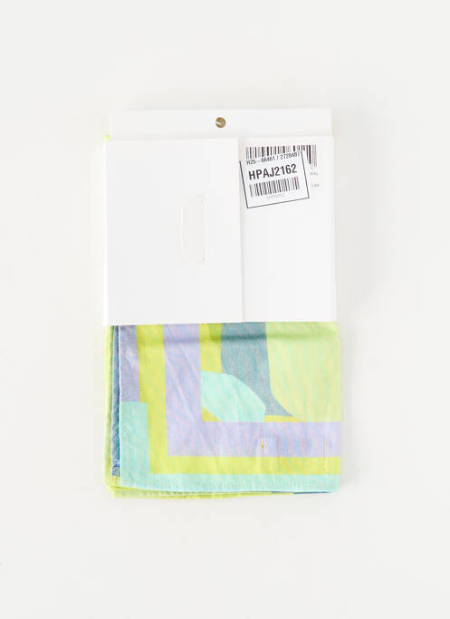 Foulard vert SUNSET STUDIO femme