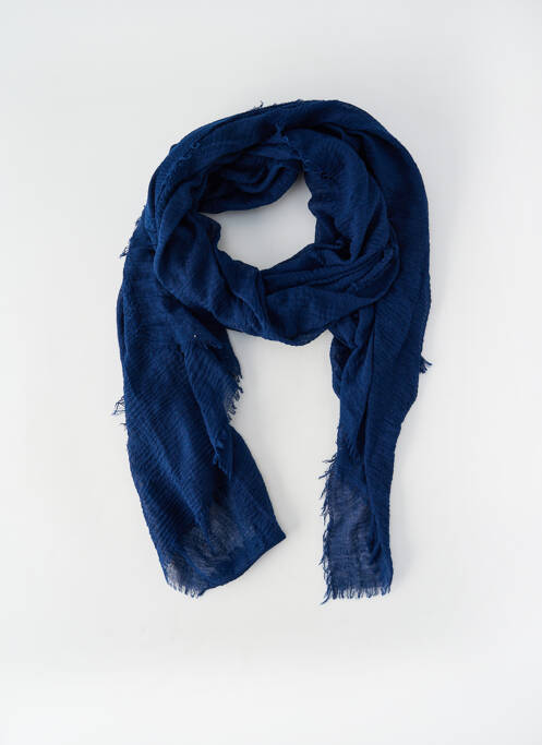 Foulard bleu ONLY femme