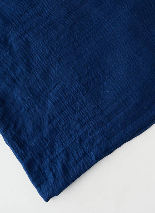 Foulard bleu ONLY femme