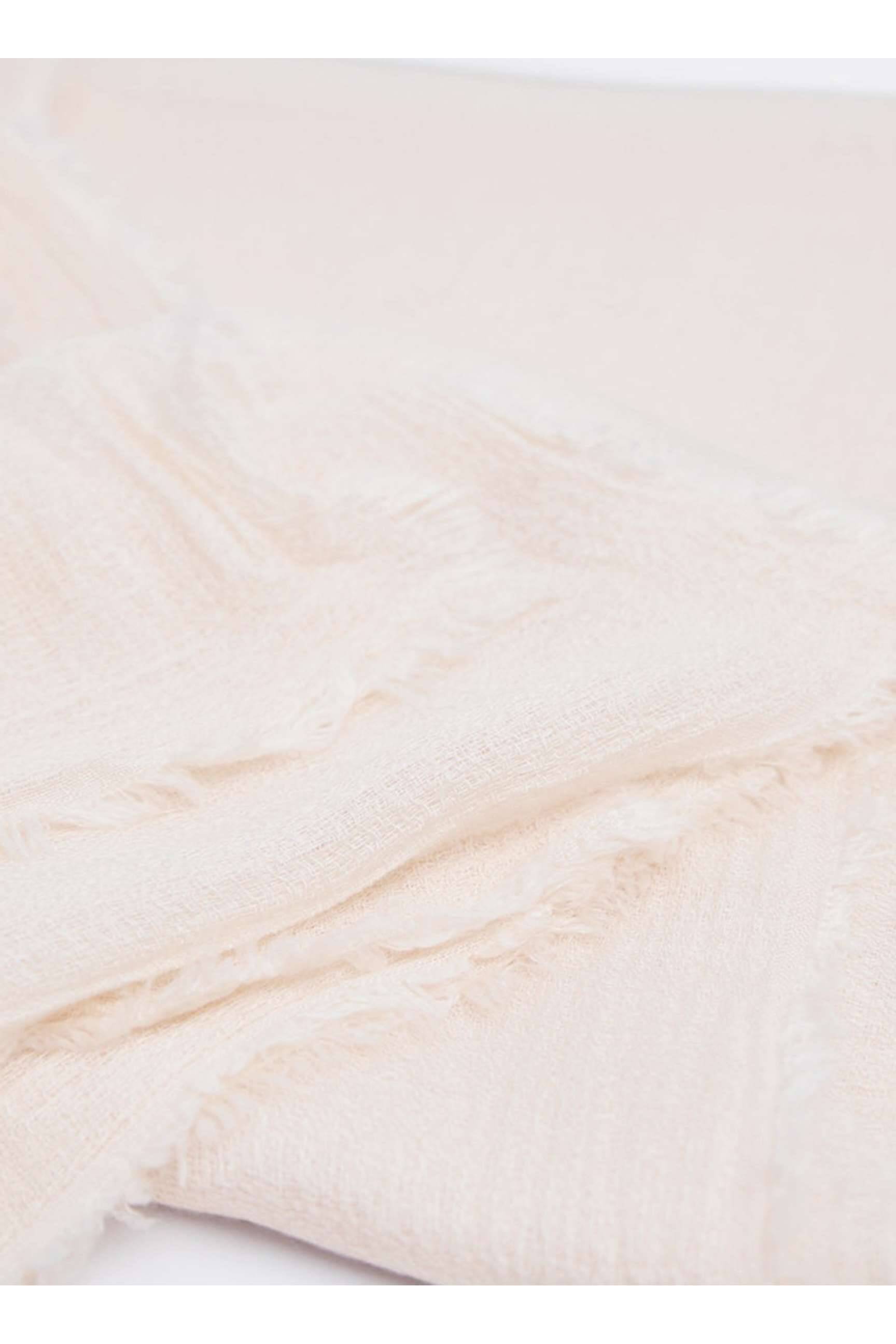 Foulard beige MANGO femme