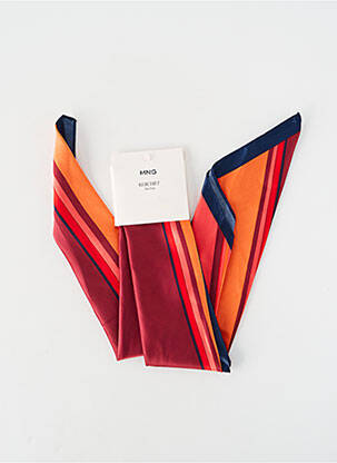 Foulard orange MANGO femme