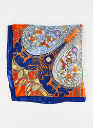 Foulard bleu ONLY femme