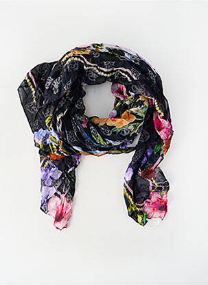 Foulard noir GUESS femme