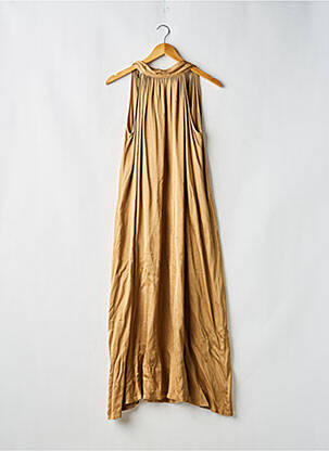 Robe longue marron DIXIE femme