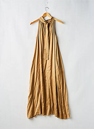 Robe longue marron DIXIE femme