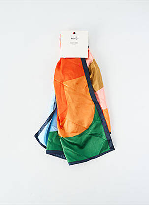 Foulard orange MANGO femme