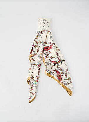 Foulard blanc MANGO femme