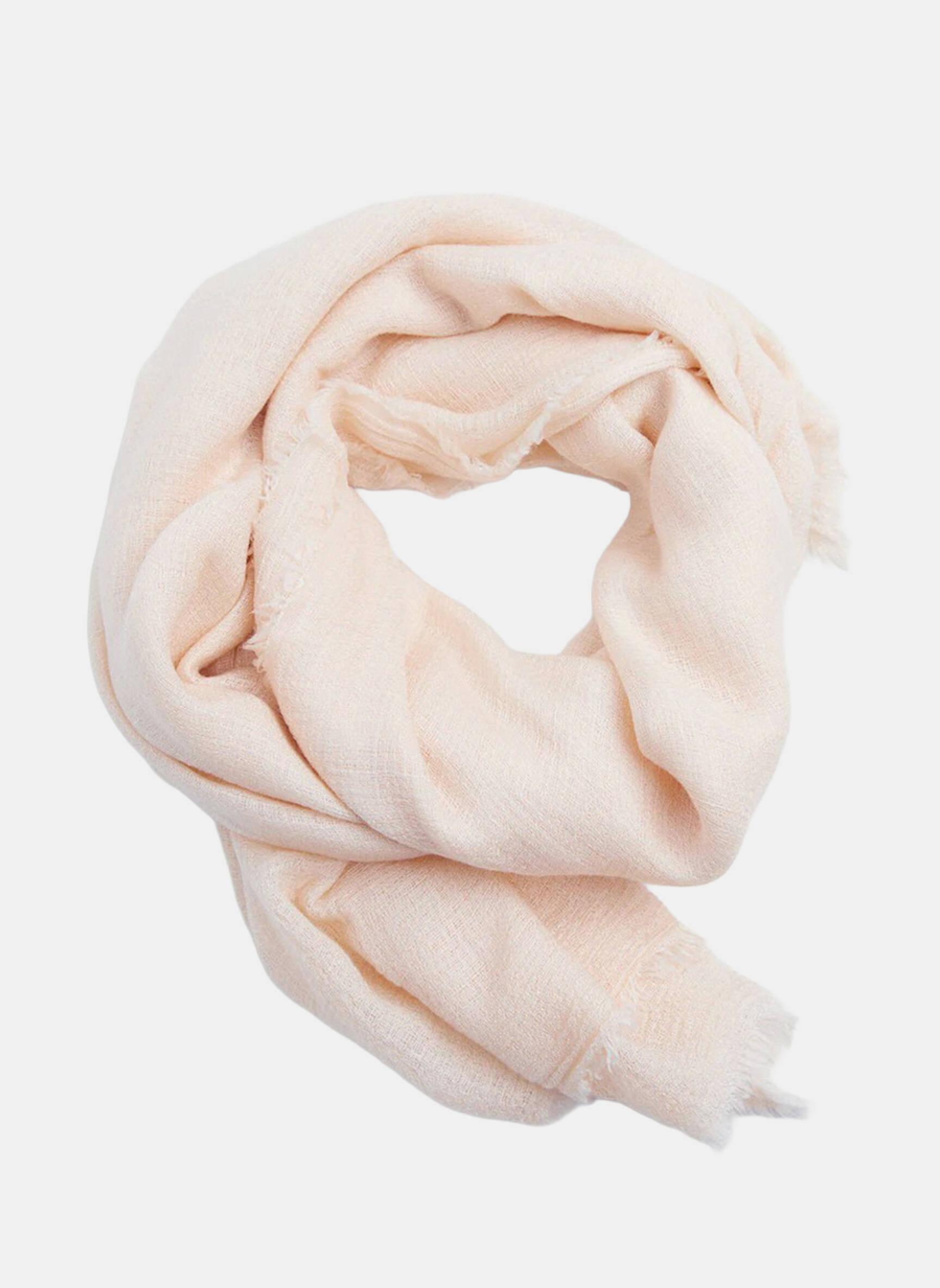 Foulard beige MANGO femme