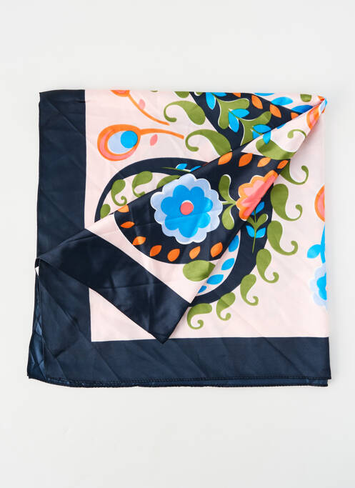 Foulard bleu MANGO femme