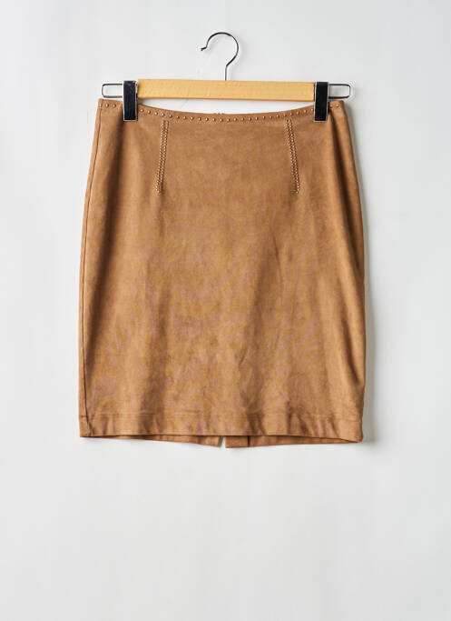 Jupe courte marron EVA KAYAN femme