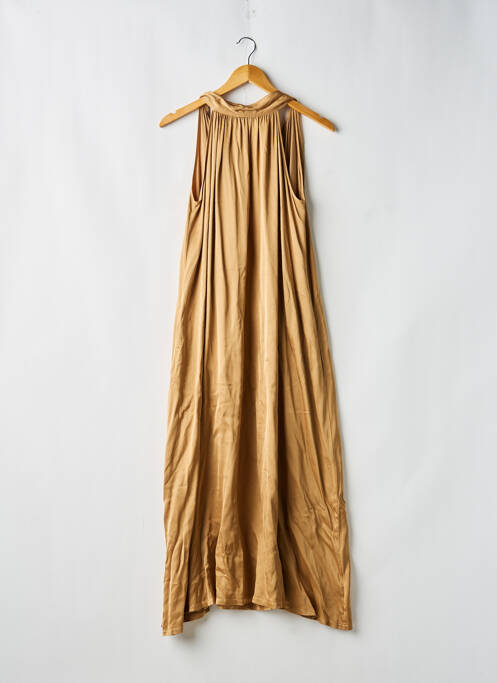 Robe longue marron DIXIE femme