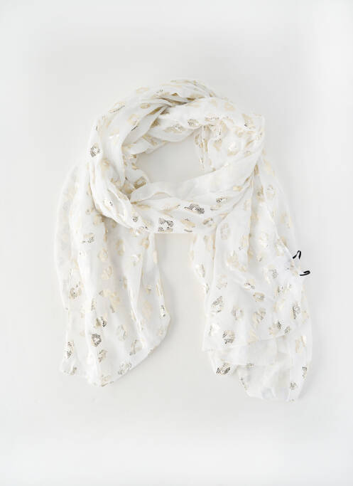 Foulard blanc MORGAN femme