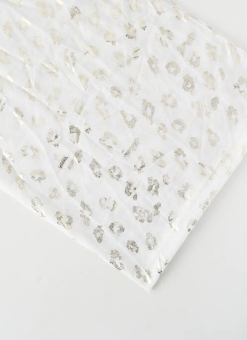 Foulard blanc MORGAN femme