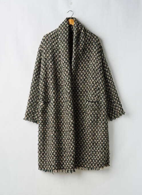 Manteau long vert MANILA GRACE femme