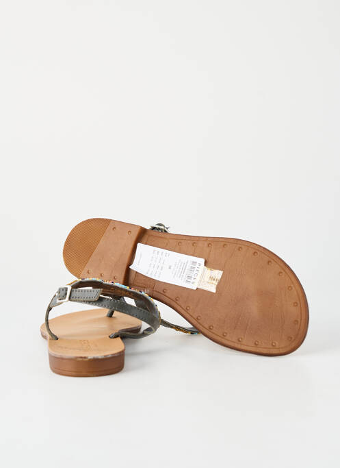 Sandales/nu pieds marron PIECES femme
