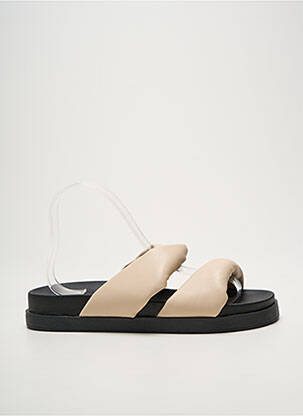 Sandales/nu pieds beige ONLY femme