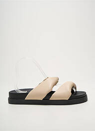 Sandales/nu pieds beige ONLY femme