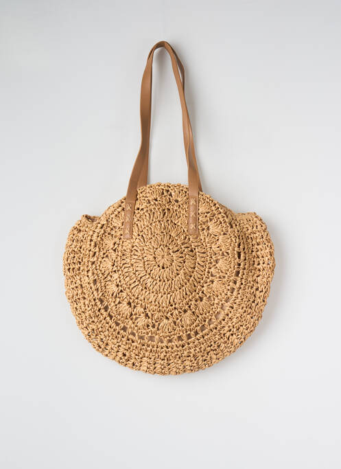 Sac marron PIECES femme