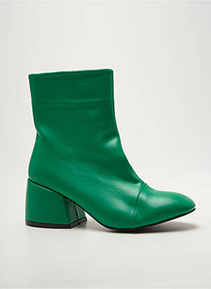Bottines/boots vert ASTRID BLACK LABEL femme