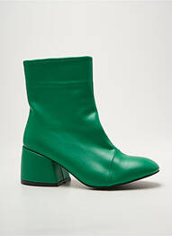 Bottines/boots vert ASTRID BLACK LABEL femme