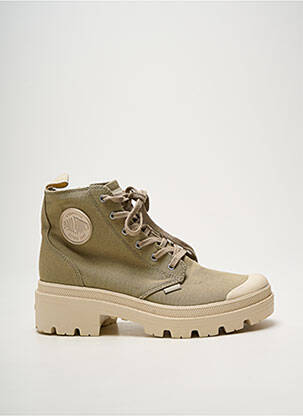 Baskets vert PALLADIUM femme