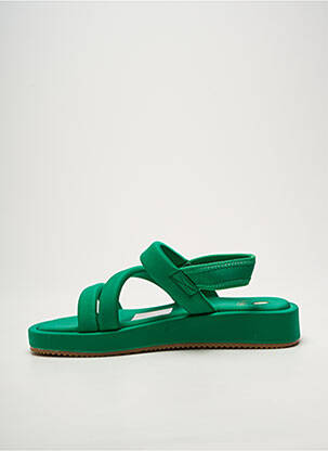 Sandales/nu pieds vert LA STRADA femme