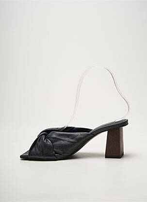 Sandales/nu pieds noir MANGO femme