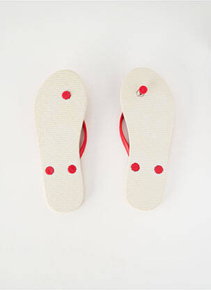 Tongs rouge ONLY femme