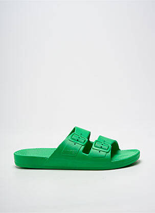 Tongs vert FREEDOM MOSES femme