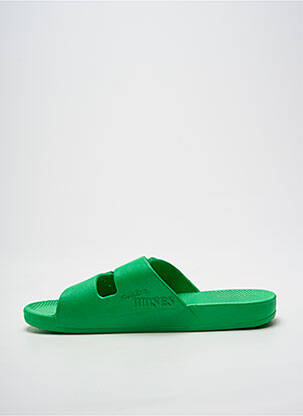 Tongs vert FREEDOM MOSES femme