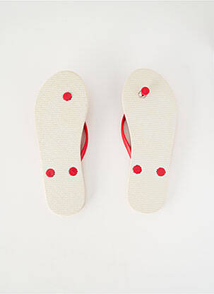Tongs rouge ONLY femme
