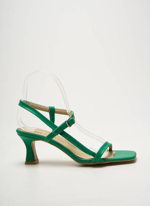 Sandales/Nu pieds vert ASTRID BLACK LABEL femme