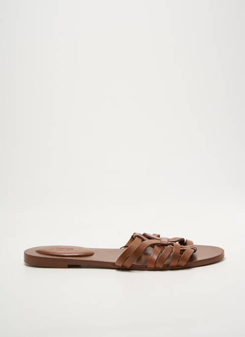 Sandales/Nu pieds marron MANGO femme